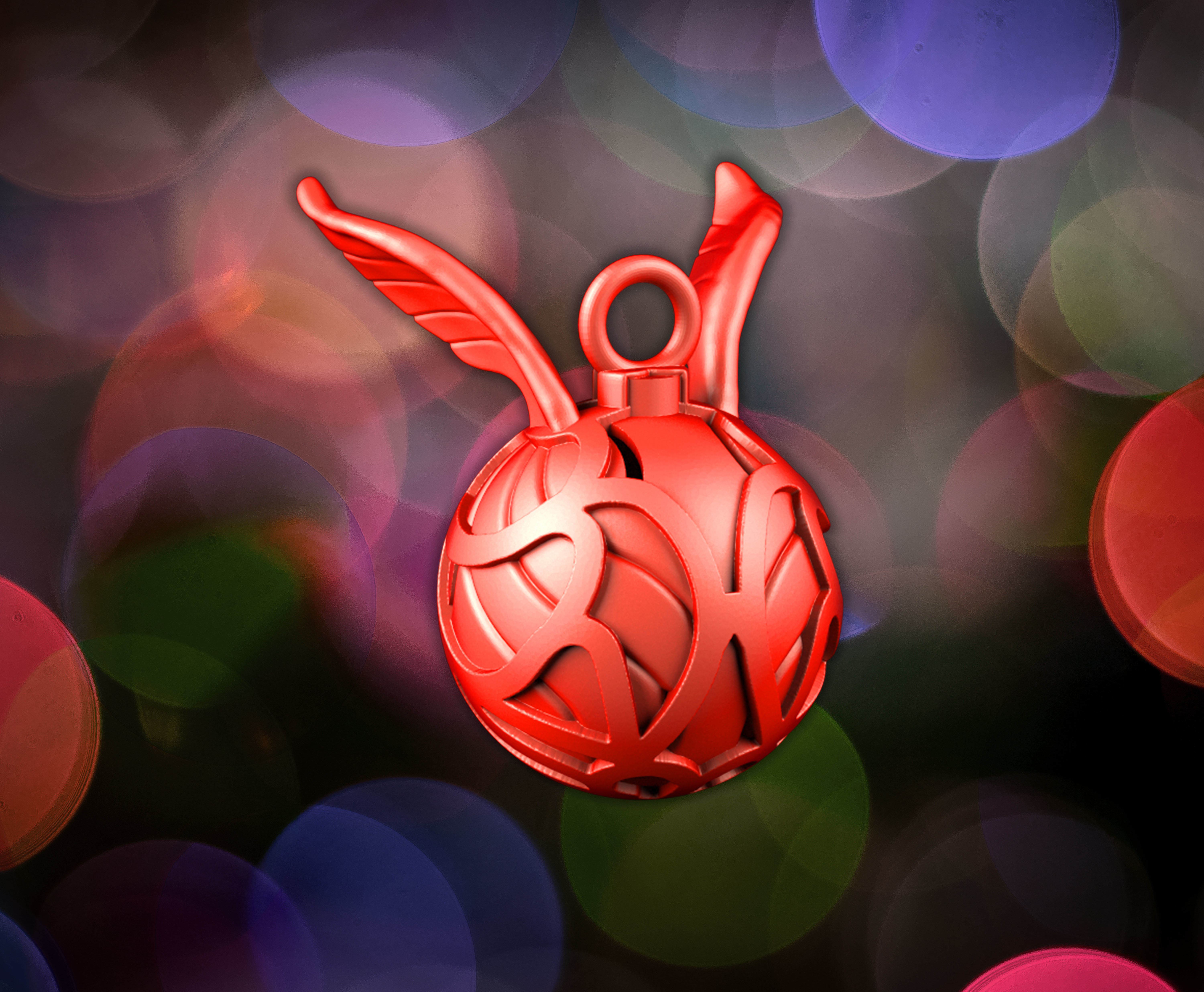 Christmas Tree decorations 3D print model_43