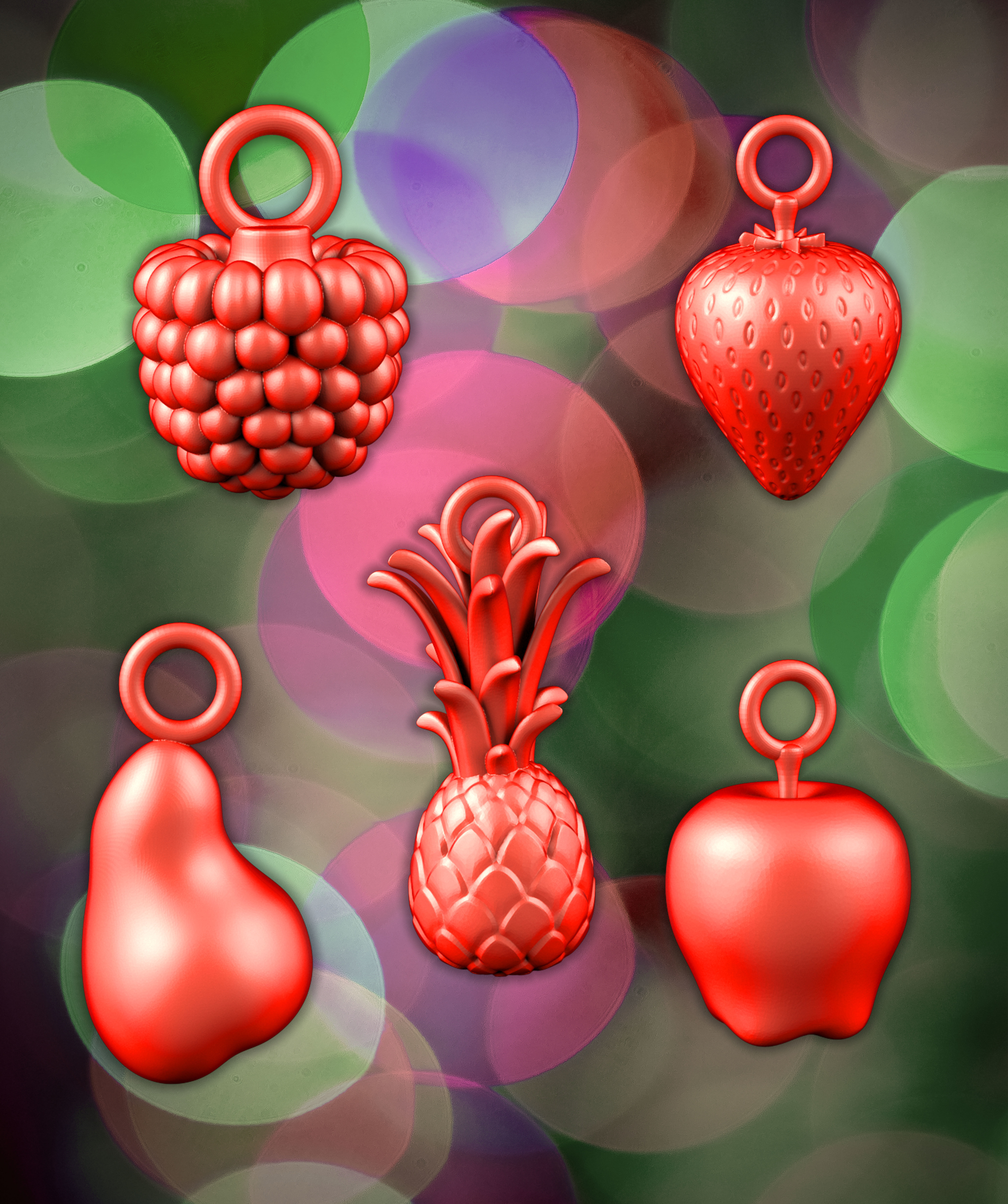 Christmas Tree decorations 3D print model_36