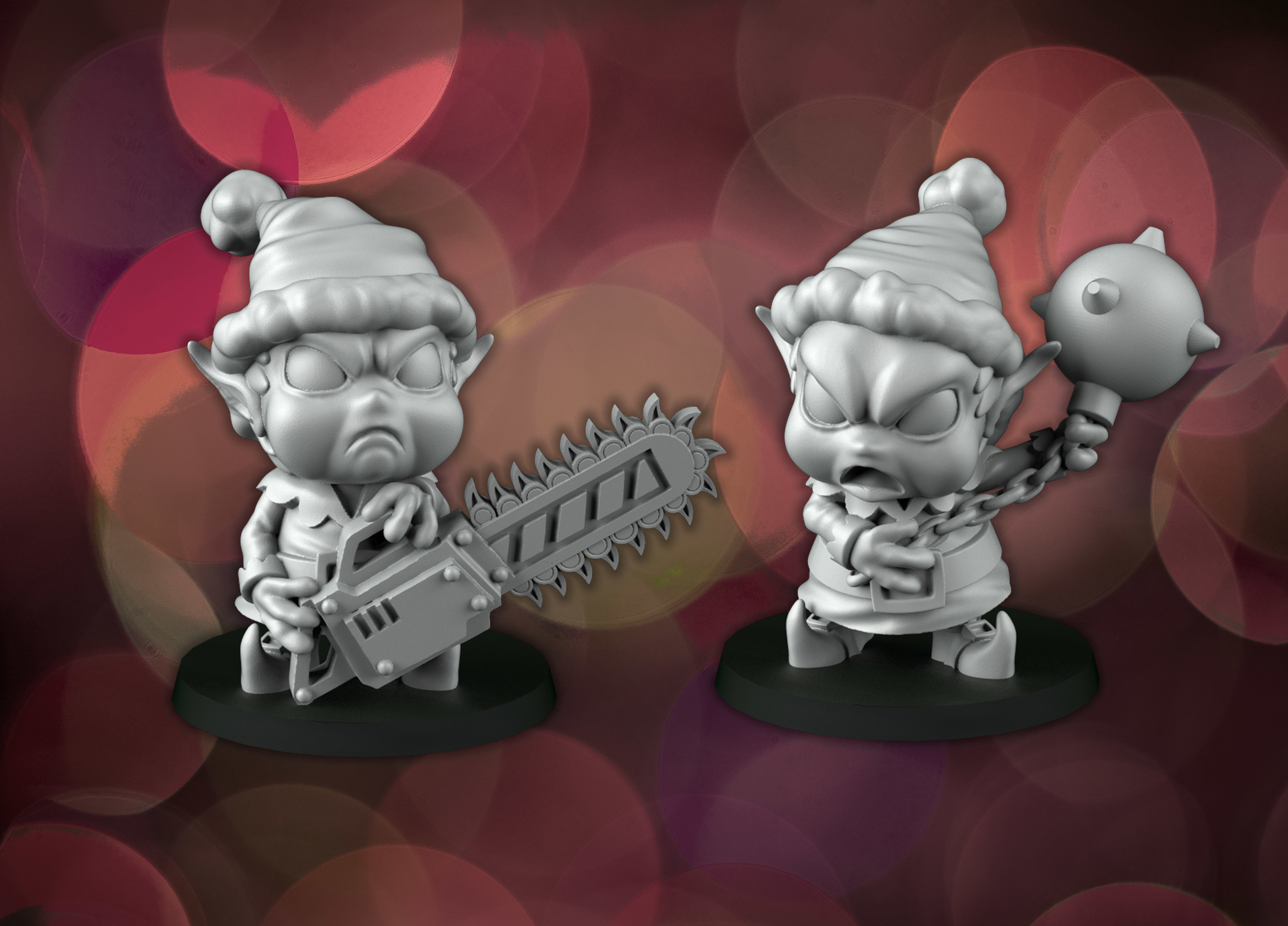 Christmas Tree decorations 3D print model_29