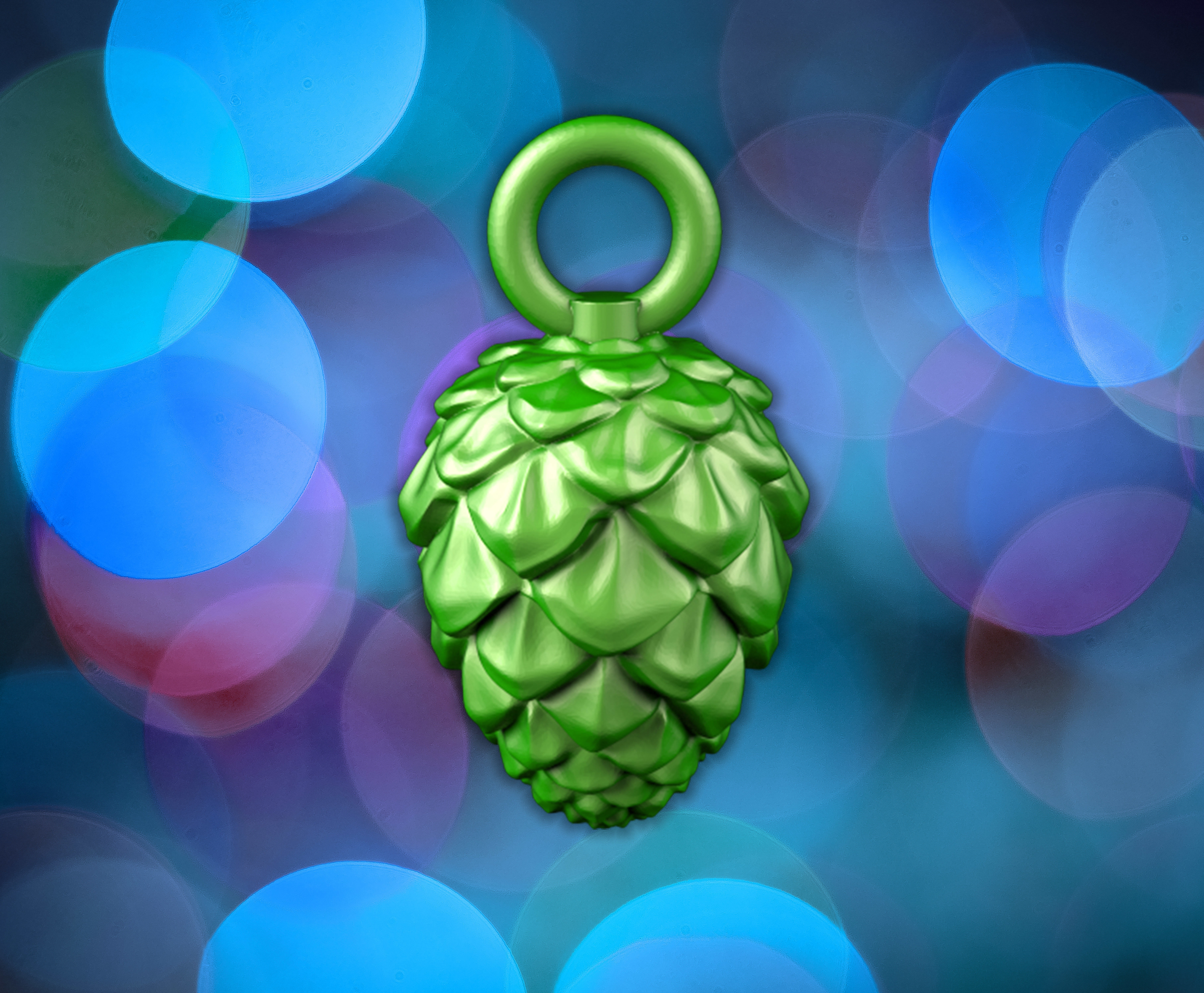 Christmas Tree decorations 3D print model_6