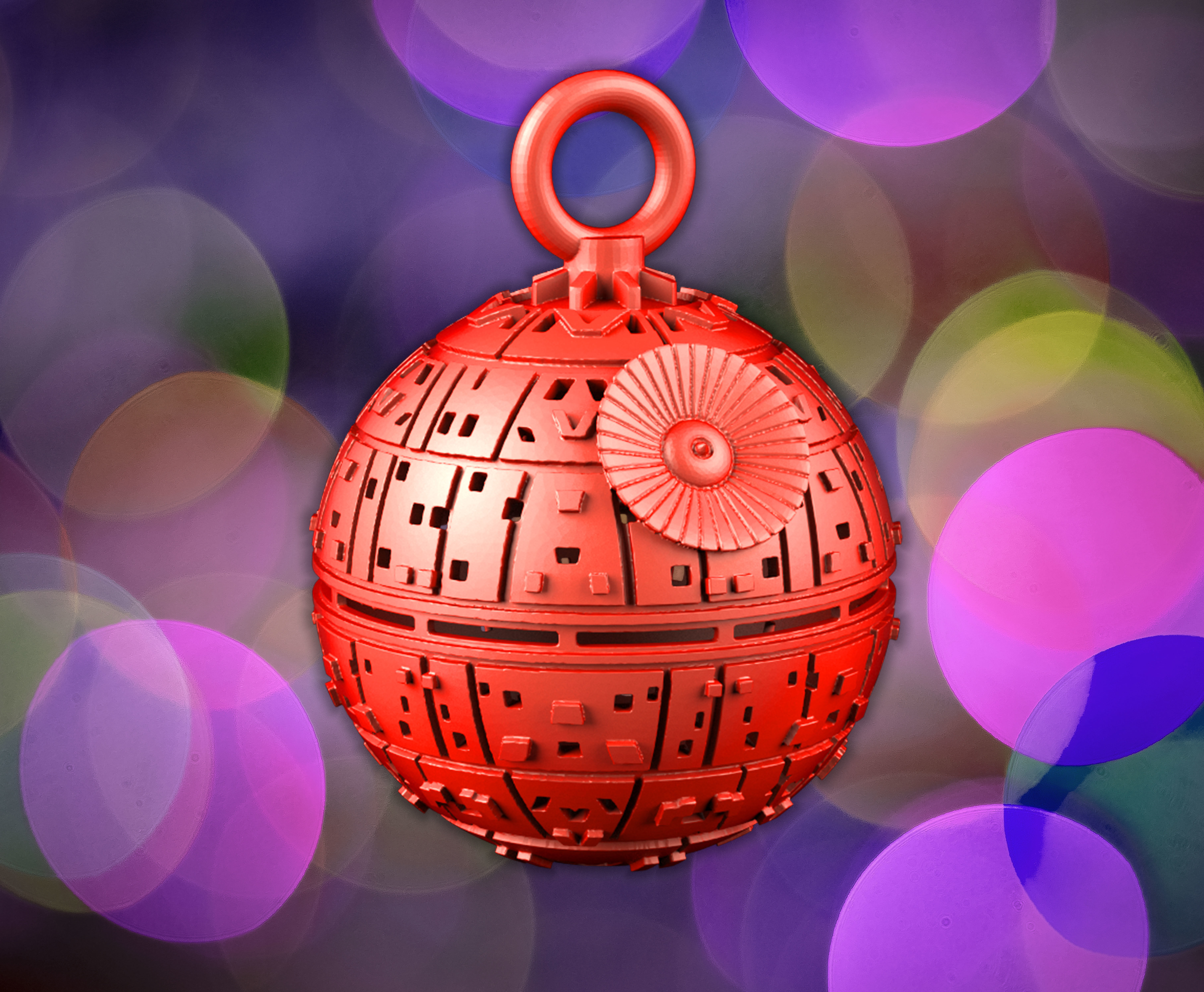 Christmas Tree decorations 3D print model_30