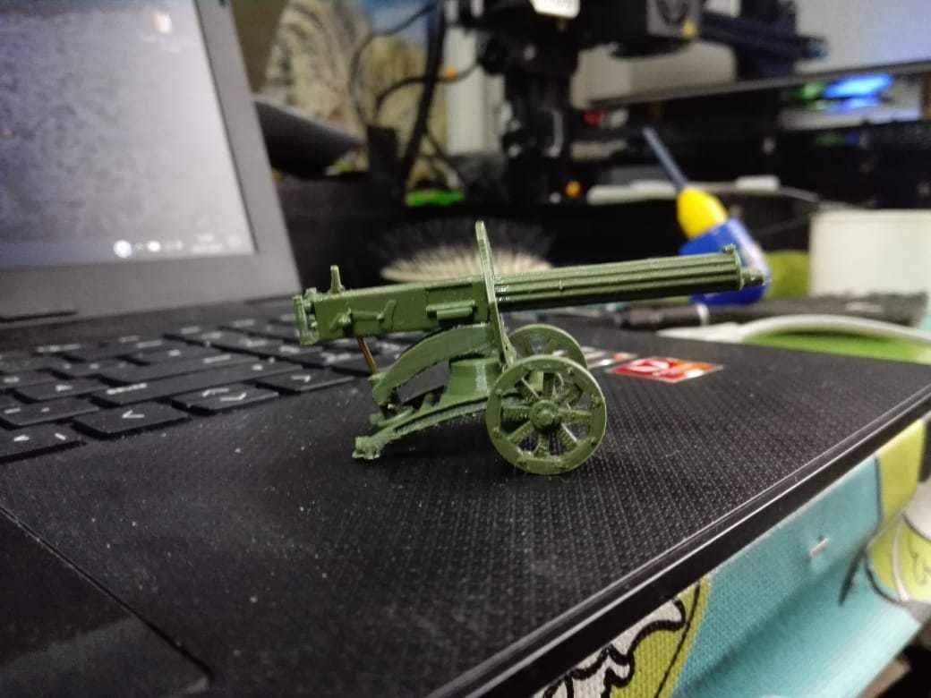 Maxim MG for Rc Tanks Decoration Heng Long Tank Tamiya 3D print model_2