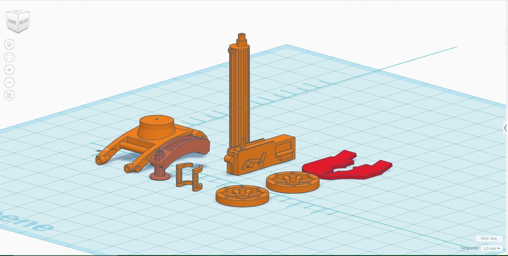 Maxim MG for Rc Tanks Decoration Heng Long Tank Tamiya 3D print model_1