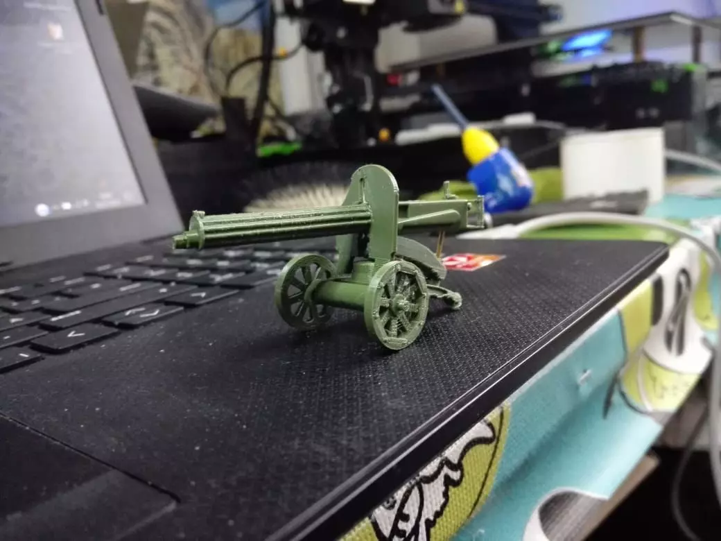 Maxim MG for Rc Tanks Decoration Heng Long Tank Tamiya 3D print model_0