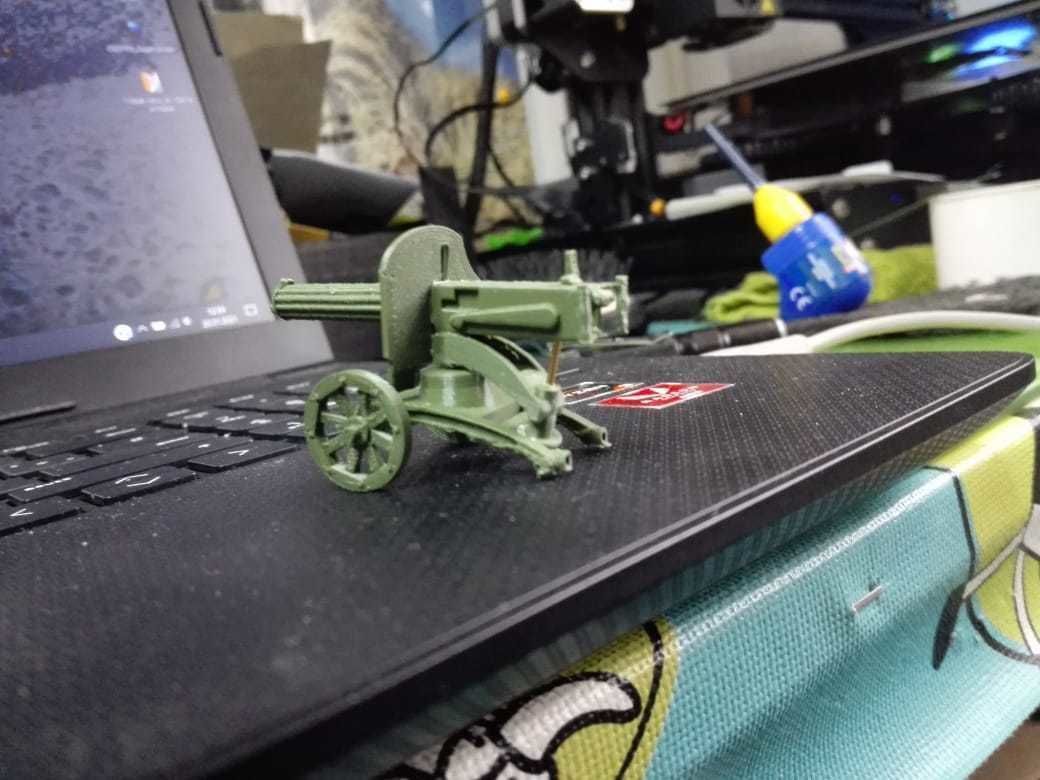 Maxim MG for Rc Tanks Decoration Heng Long Tank Tamiya 3D print model_4