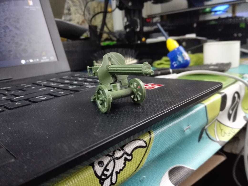 Maxim MG for Rc Tanks Decoration Heng Long Tank Tamiya 3D print model_3