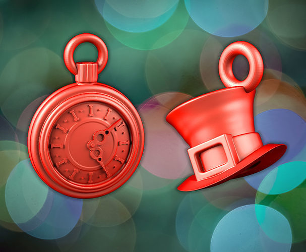 Alice Decoration 3D print model