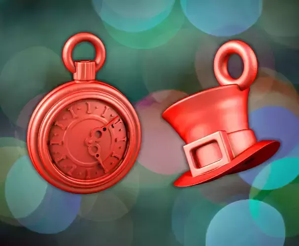 Alice Decoration 3D print model