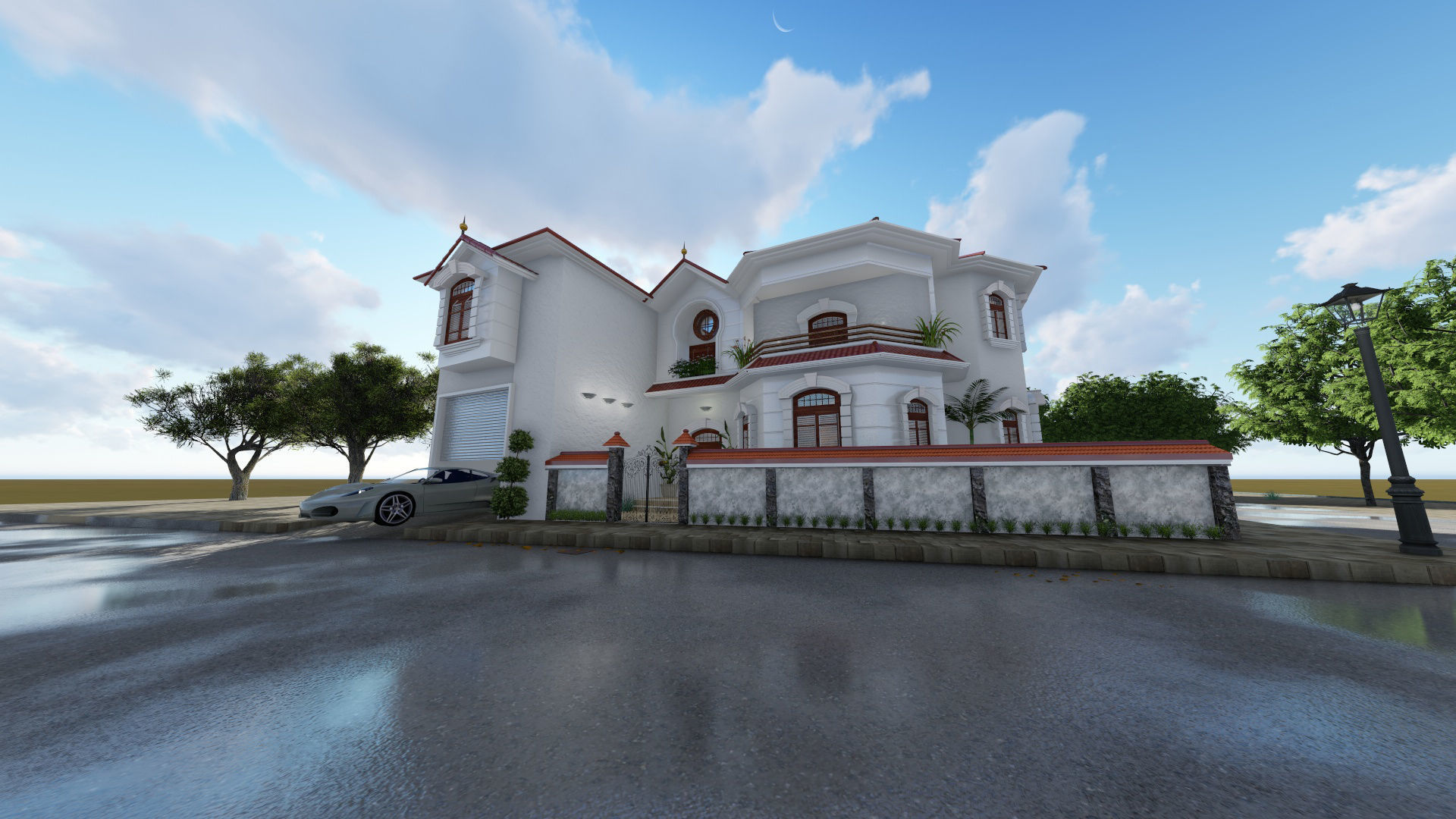 3D HOUSE MODEL 03 Low-poly 3D model_3