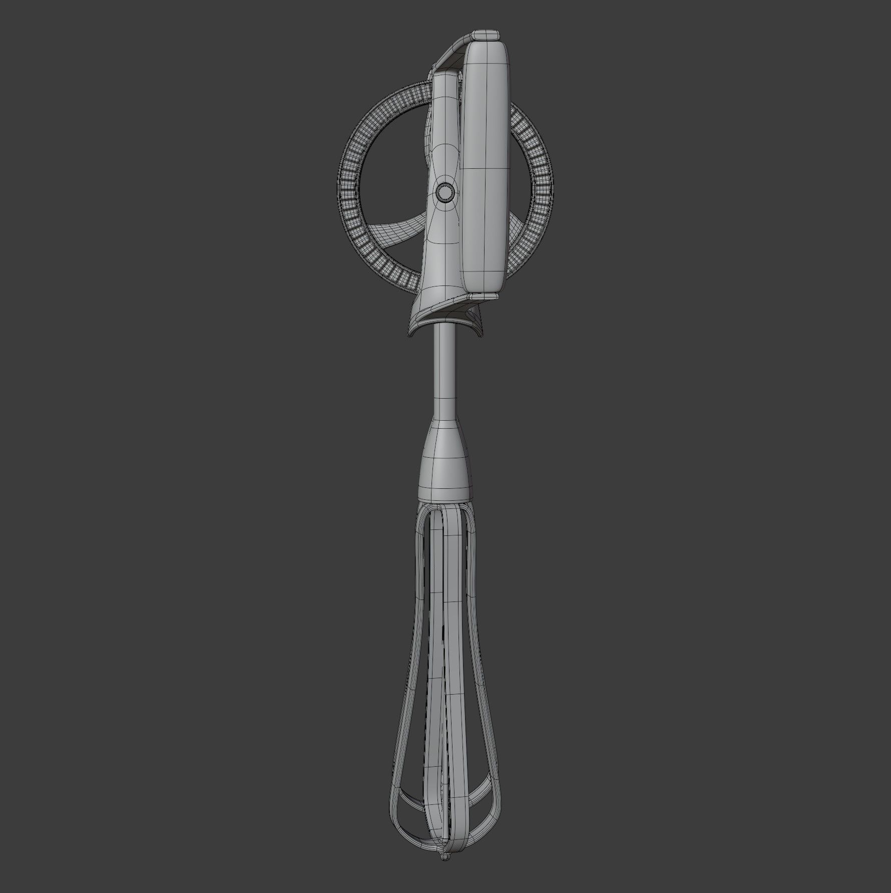 Rotary Egg Beater 3D model_15