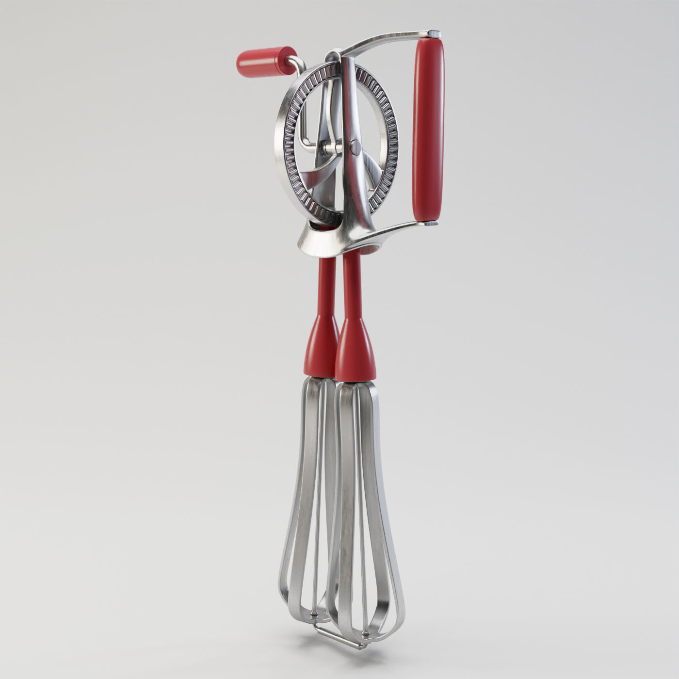Rotary Egg Beater 3D model_7