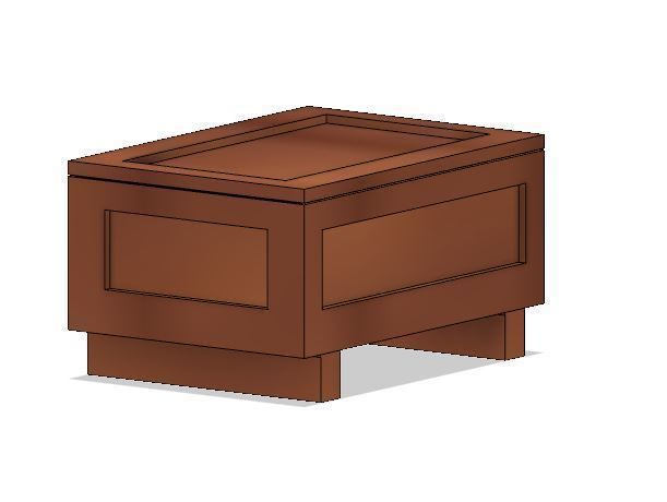 Model Railway Wooden Transport Shipping Crates 3D print model_6