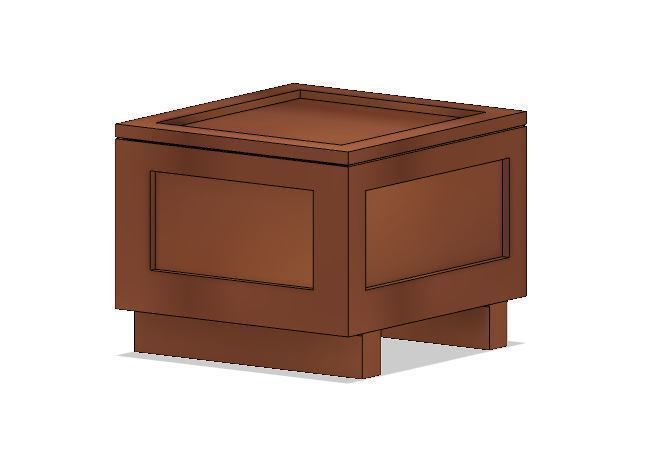 Model Railway Wooden Transport Shipping Crates 3D print model_8