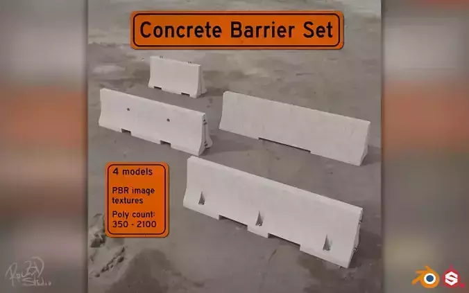 Concrete Barrier Pack
