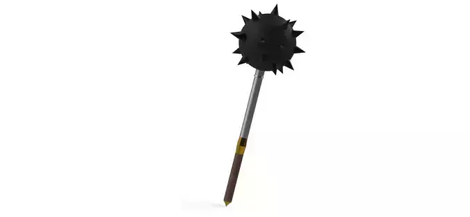 Morningstar spiked wand