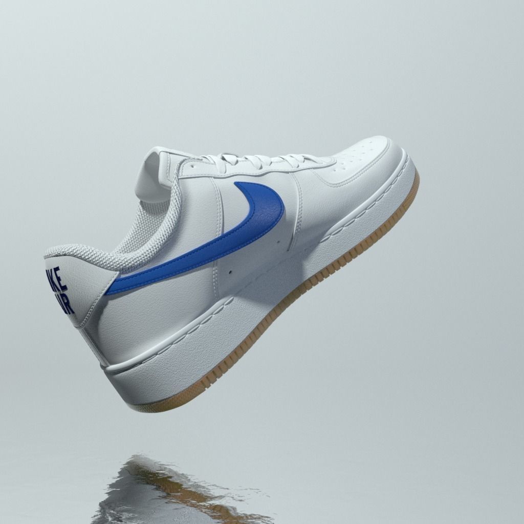 Nike Air Force 1 Low 3D model 3D model_6