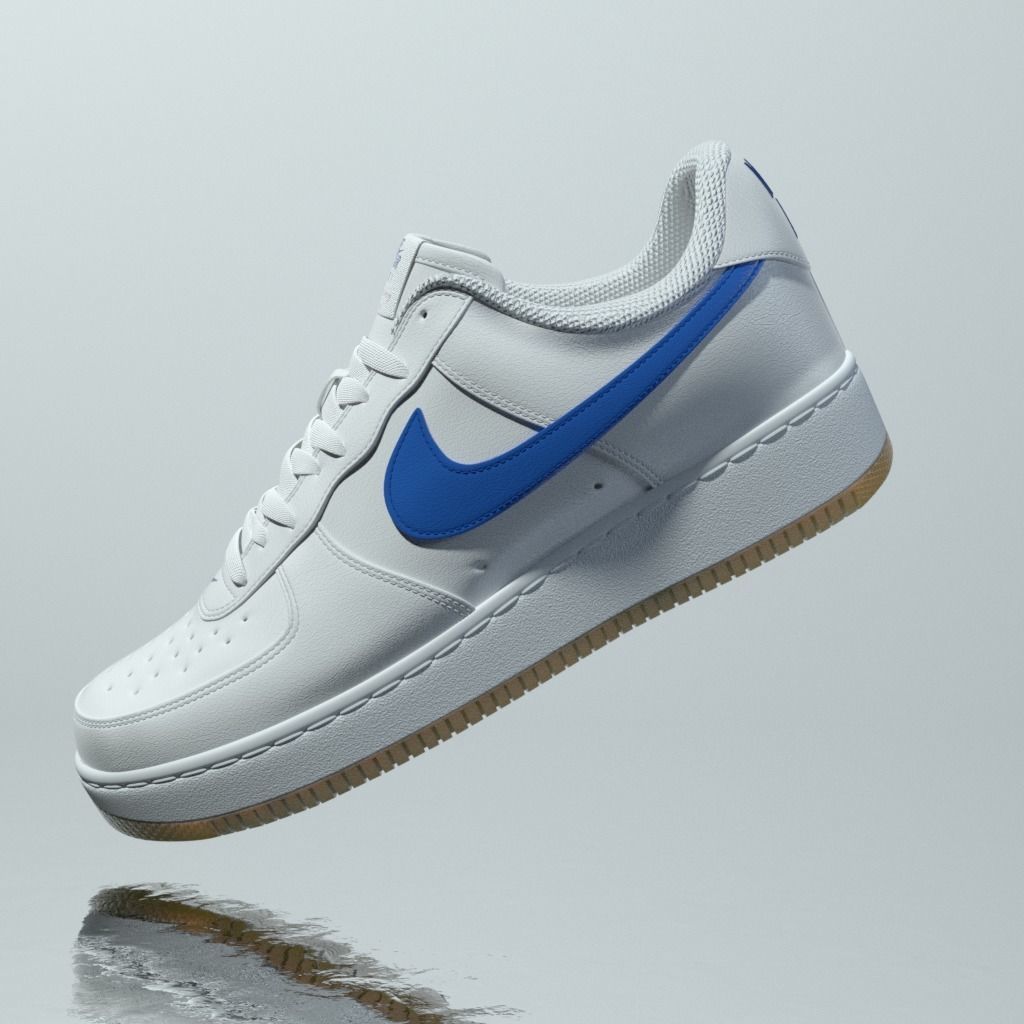 Nike Air Force 1 Low 3D model 3D model_2