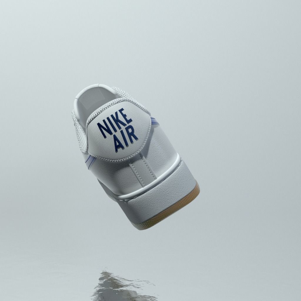 Nike Air Force 1 Low 3D model 3D model_4