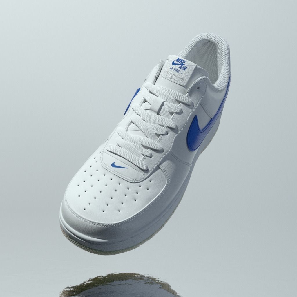 Nike Air Force 1 Low 3D model 3D model_10