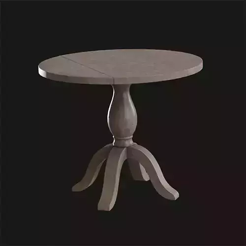 Round Jozy Table acacia wood