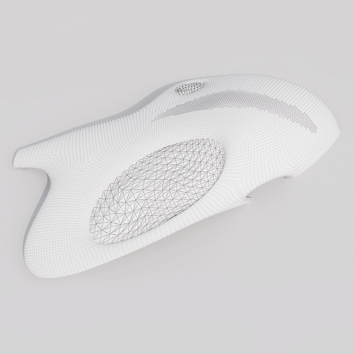 Futuristic building 30 3D model_6