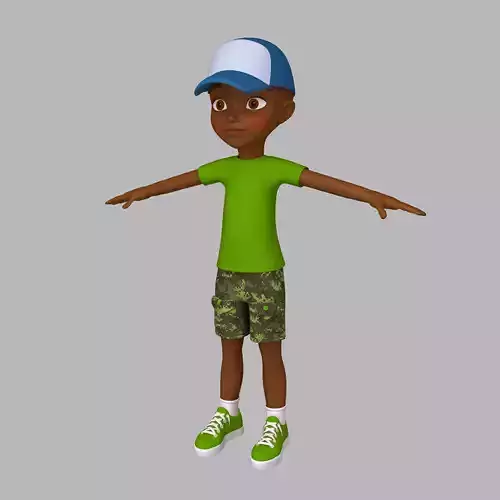 Black Boy Cartoon