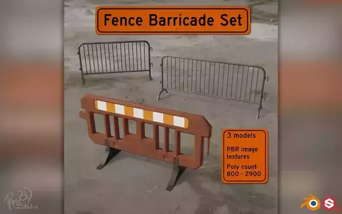 Fence Barricade Pack
