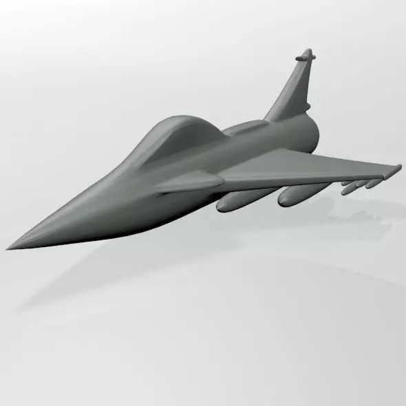 Jet Fighter 01 3D model