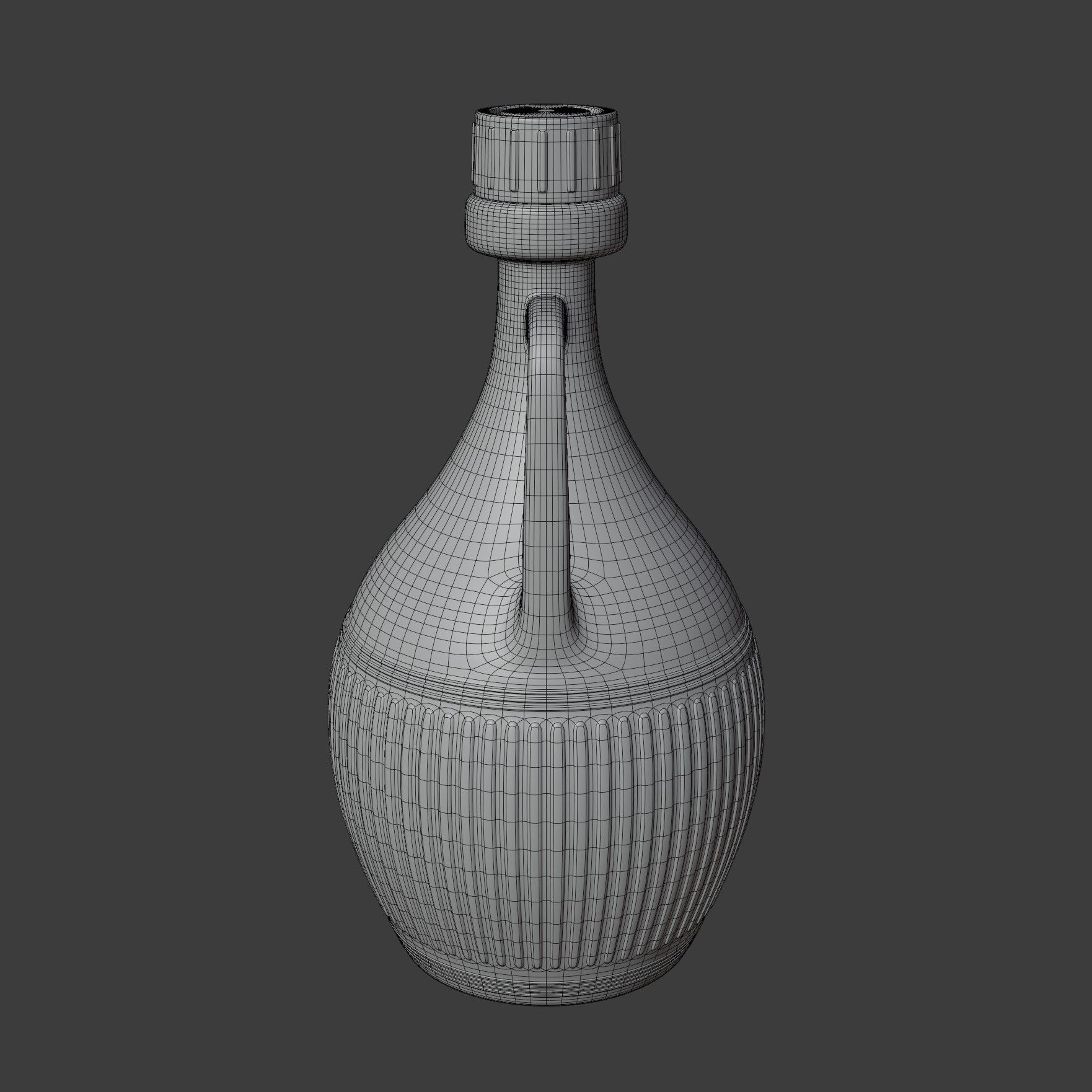 Plastic Jug 3D model_14