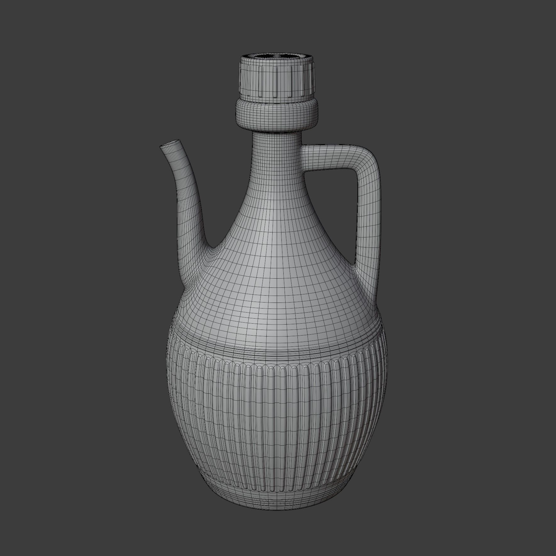 Plastic Jug 3D model_16