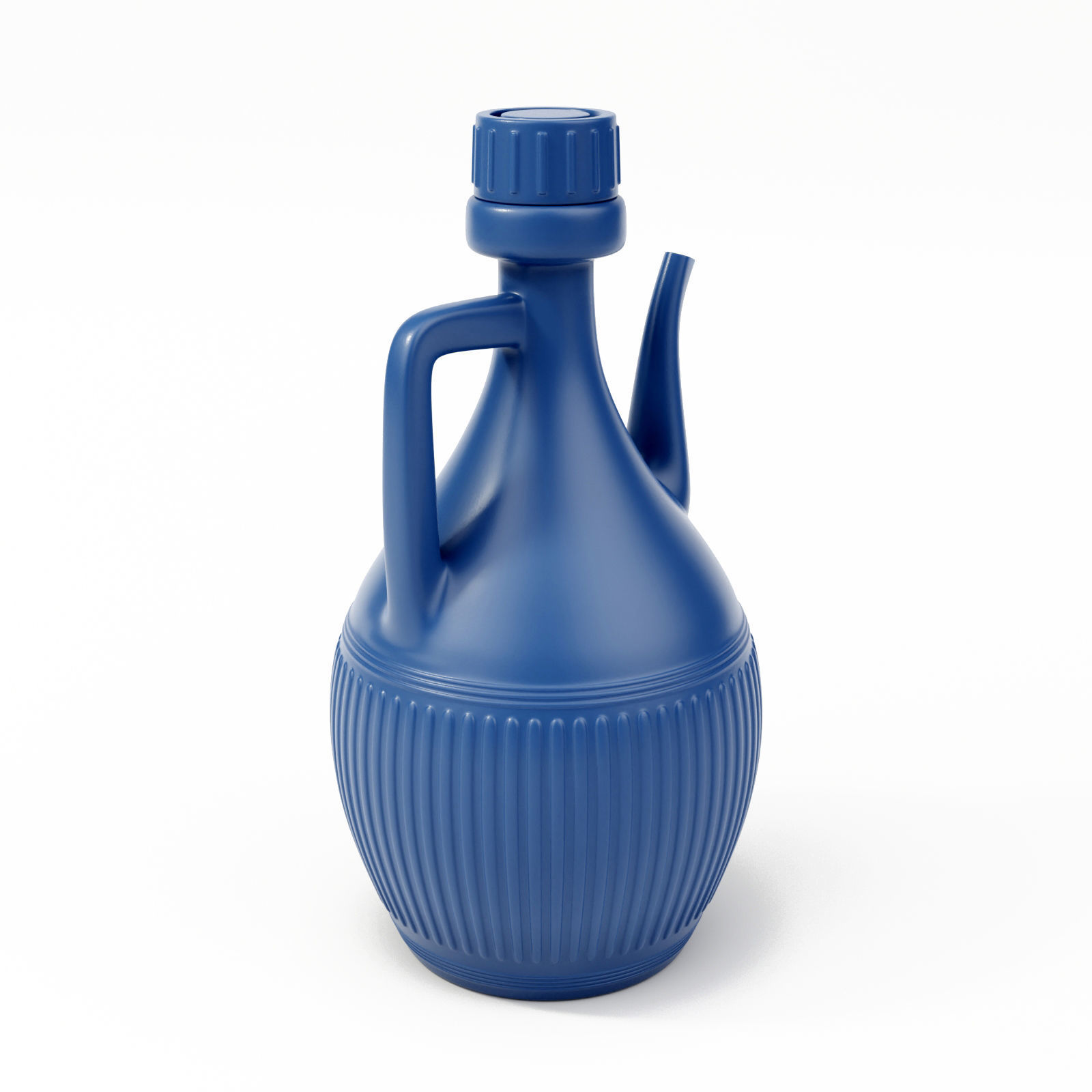 Plastic Jug 3D model_5