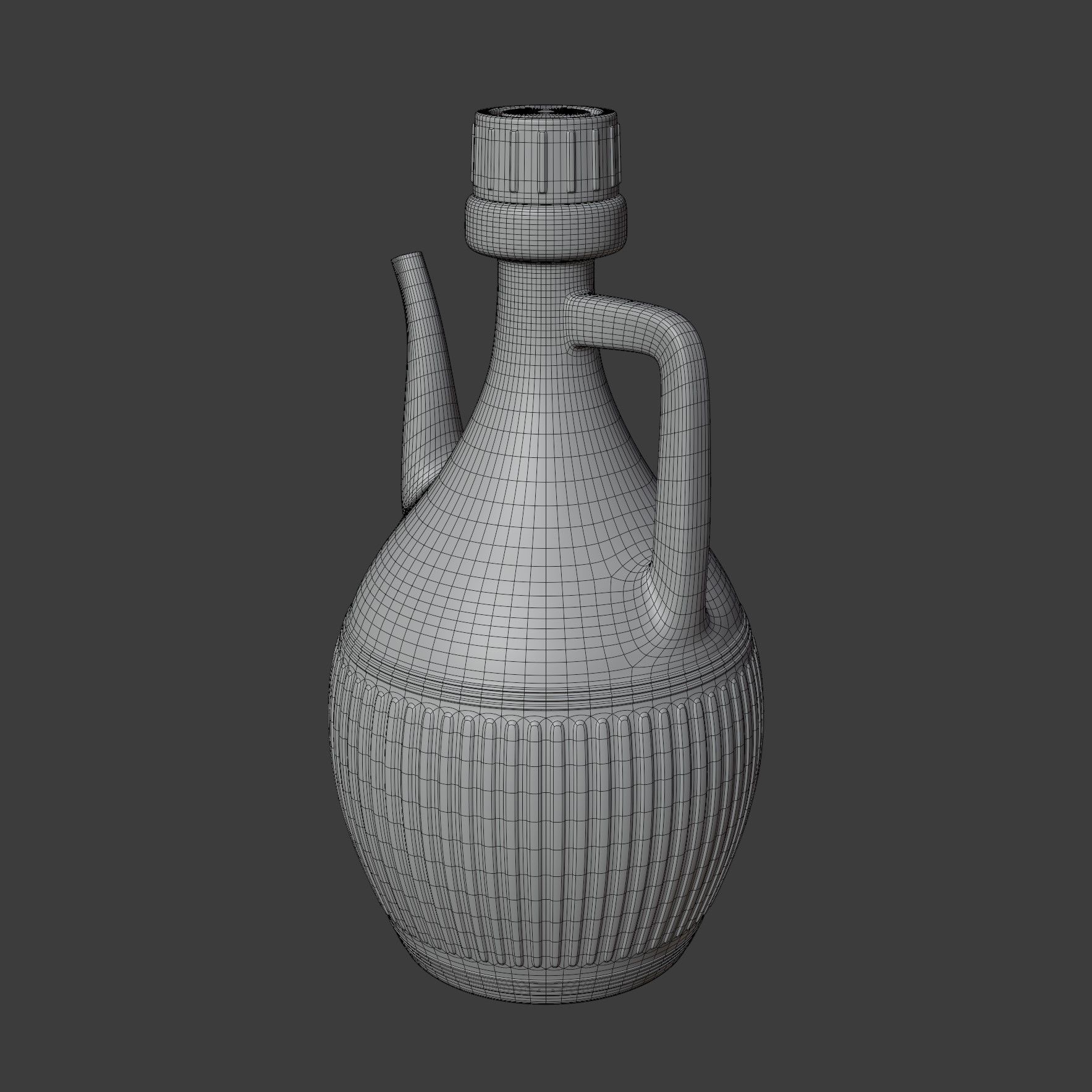 Plastic Jug 3D model_15