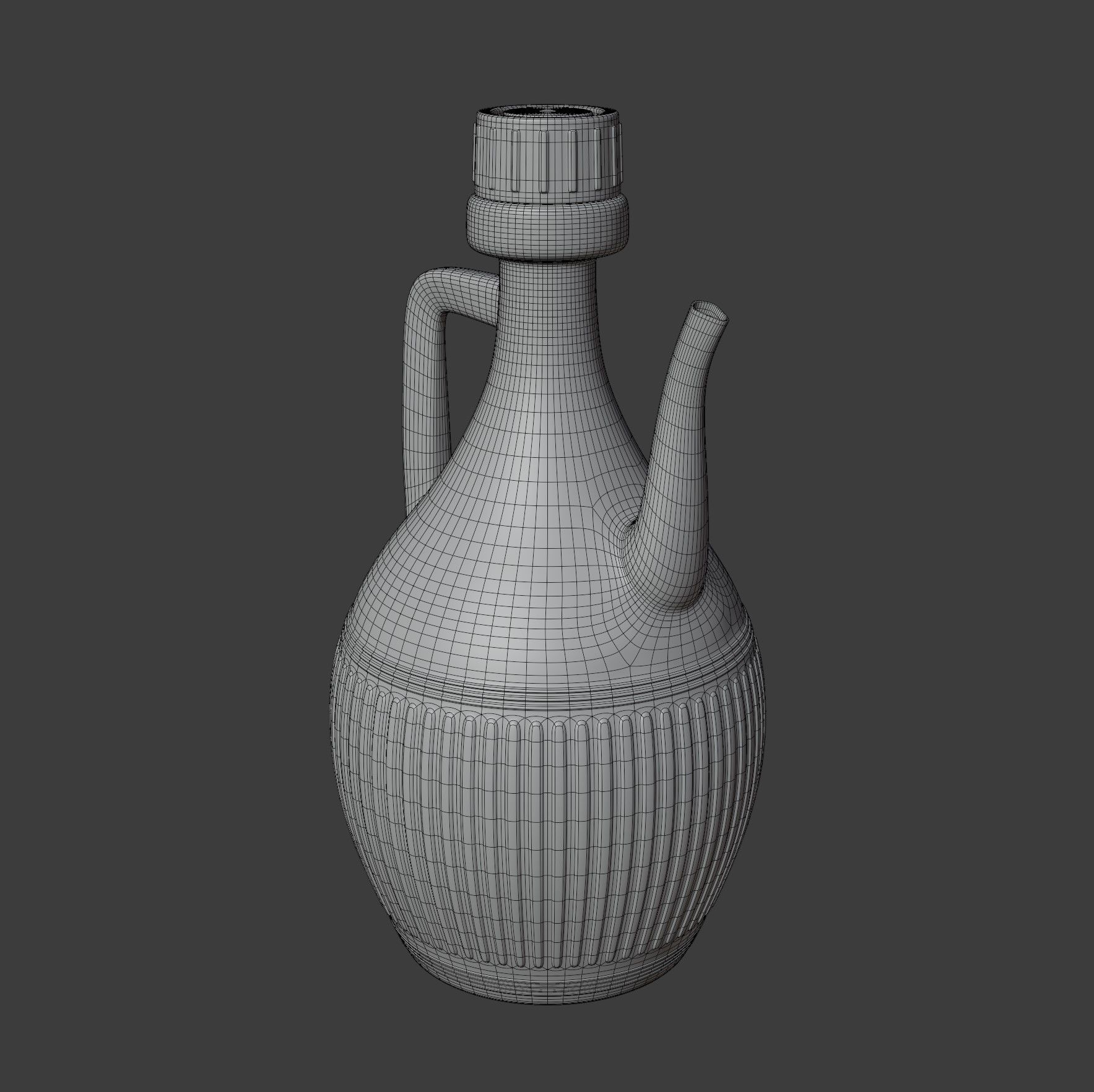Plastic Jug 3D model_11