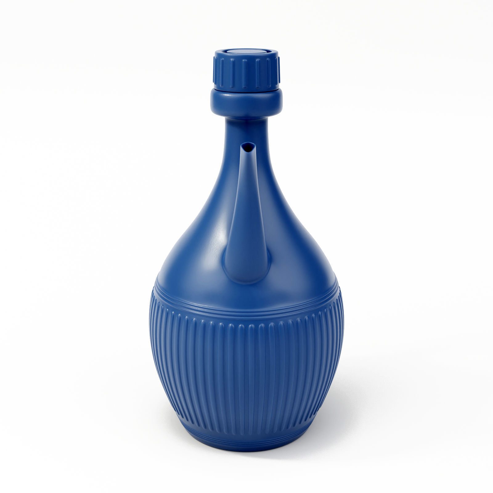 Plastic Jug 3D model_2