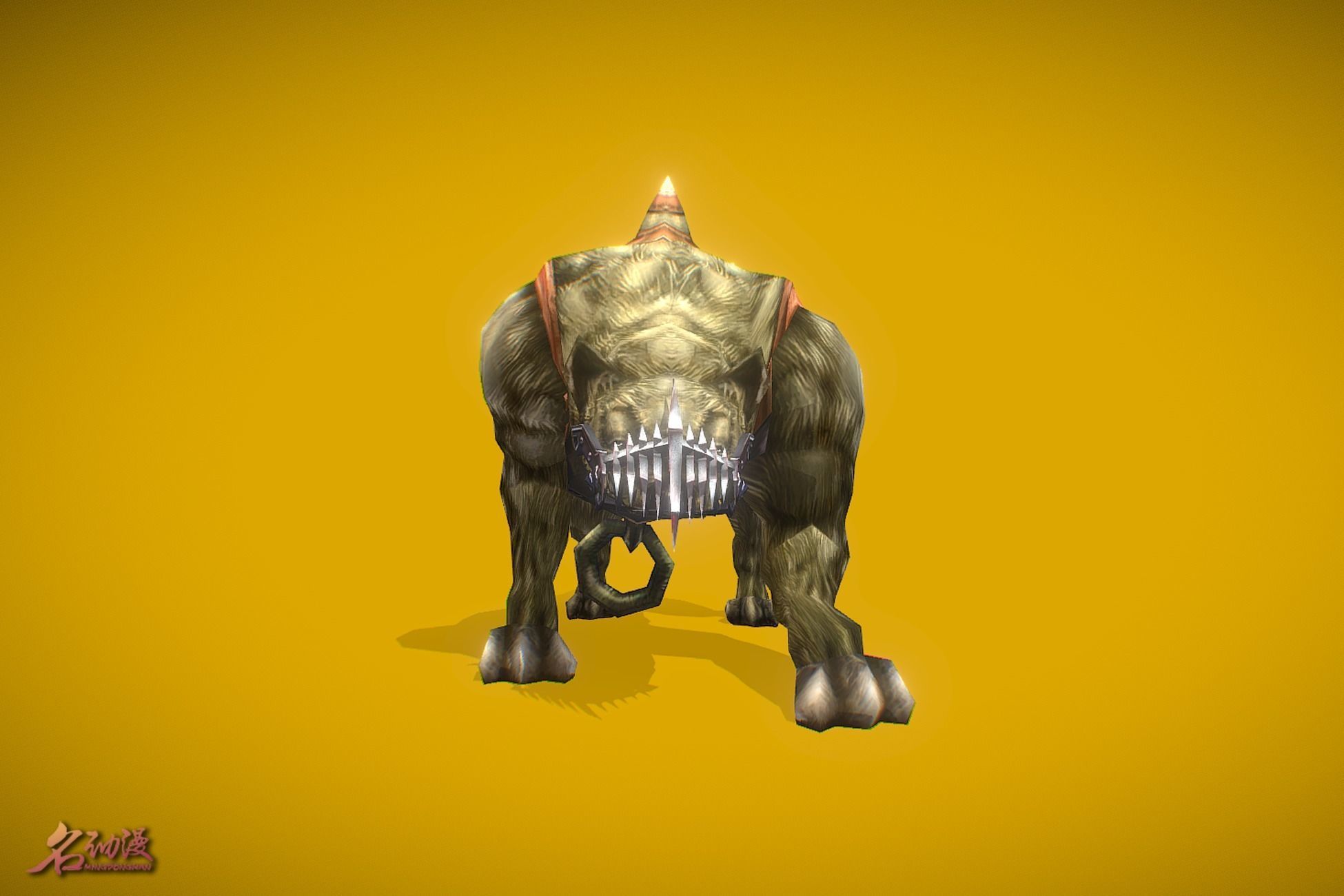 RPG Hyena 1 Low-poly 3D model_1