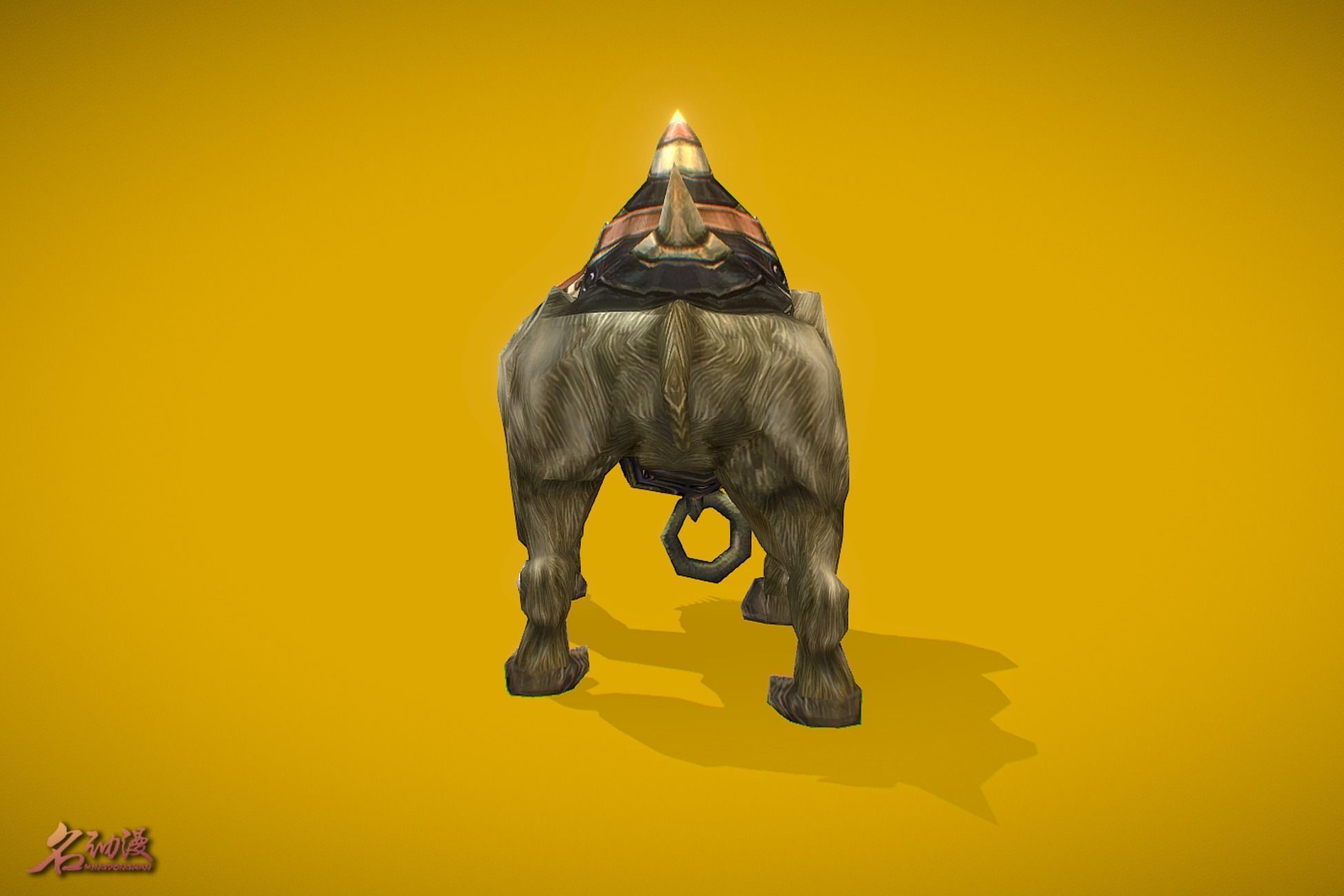 RPG Hyena 1 Low-poly 3D model_4