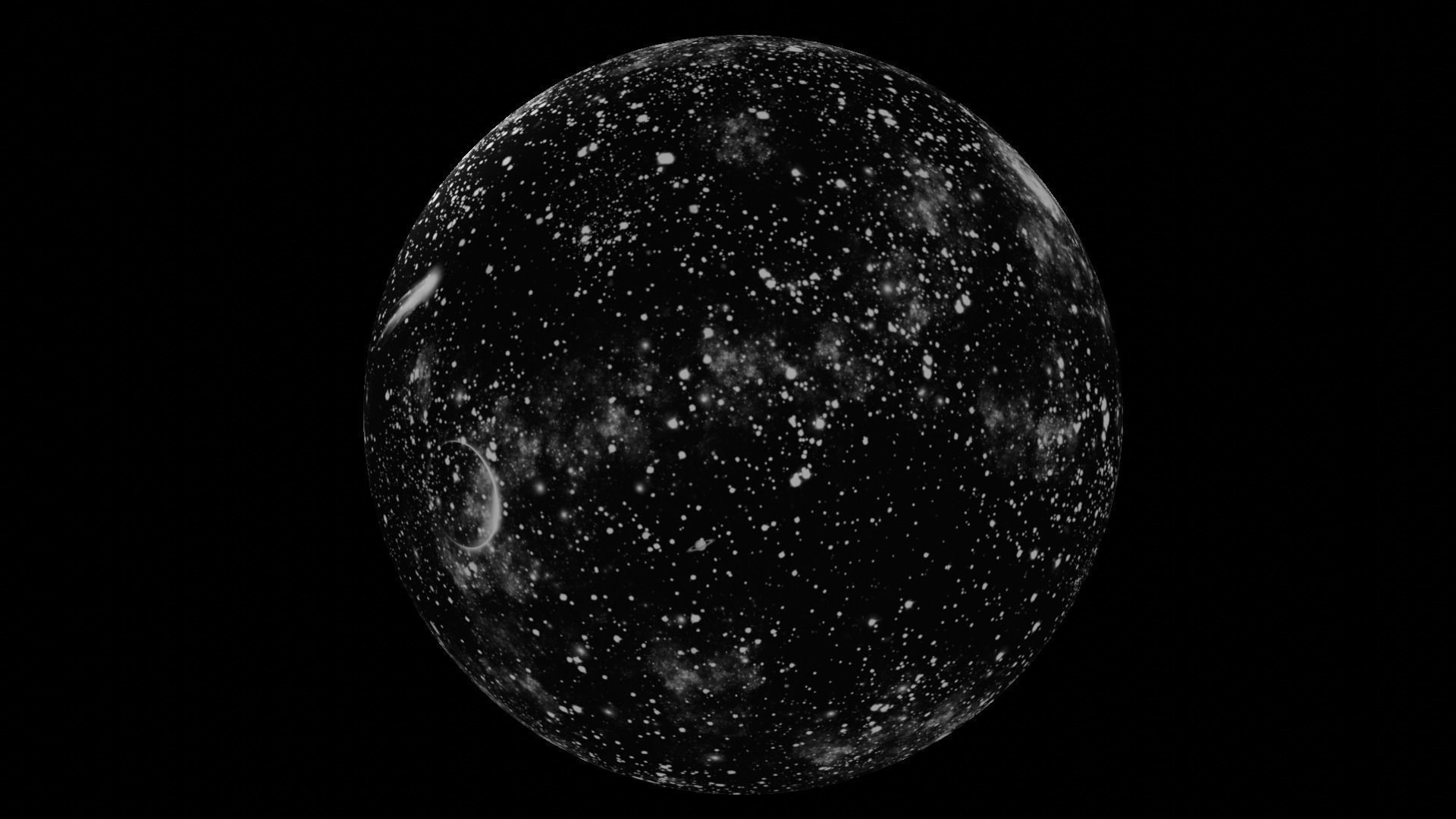 triple HDRI Panoramic Sky - 360 starfield BUNDLE 3D Model Collection_15