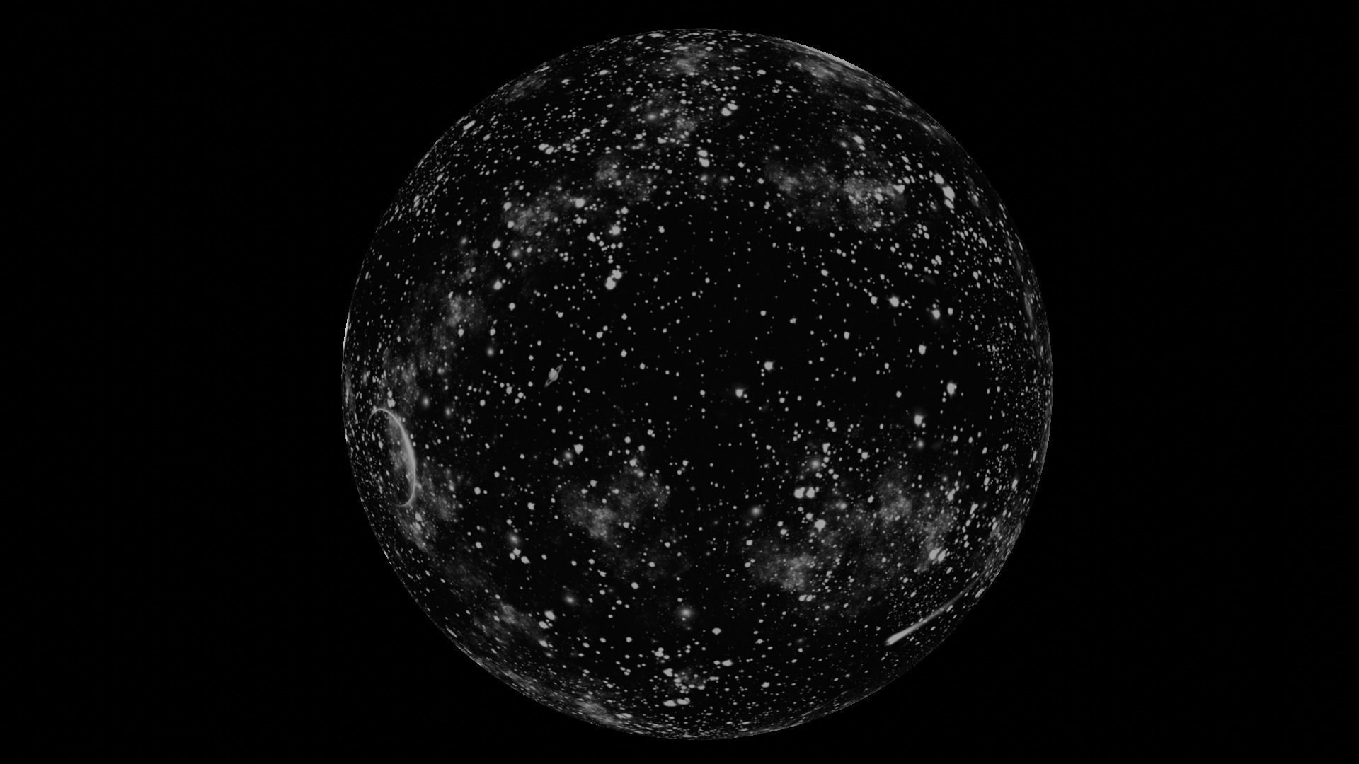 triple HDRI Panoramic Sky - 360 starfield BUNDLE 3D Model Collection_7