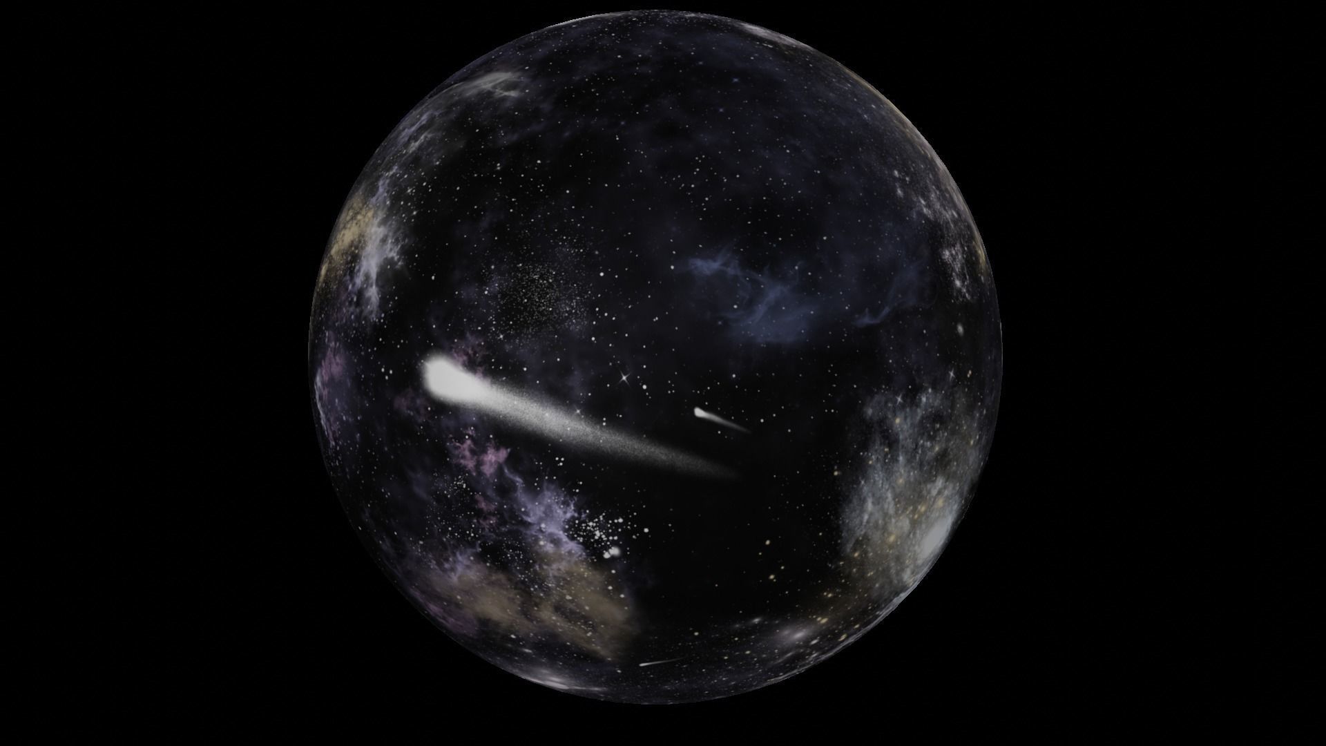 triple HDRI Panoramic Sky - 360 starfield BUNDLE 3D Model Collection_25