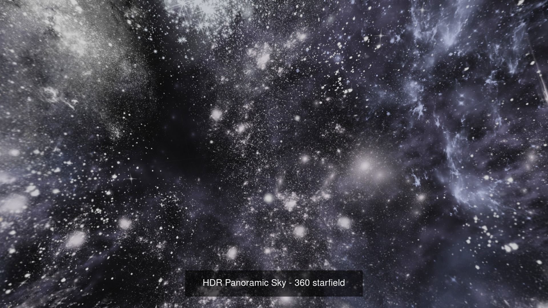 triple HDRI Panoramic Sky - 360 starfield BUNDLE 3D Model Collection_4