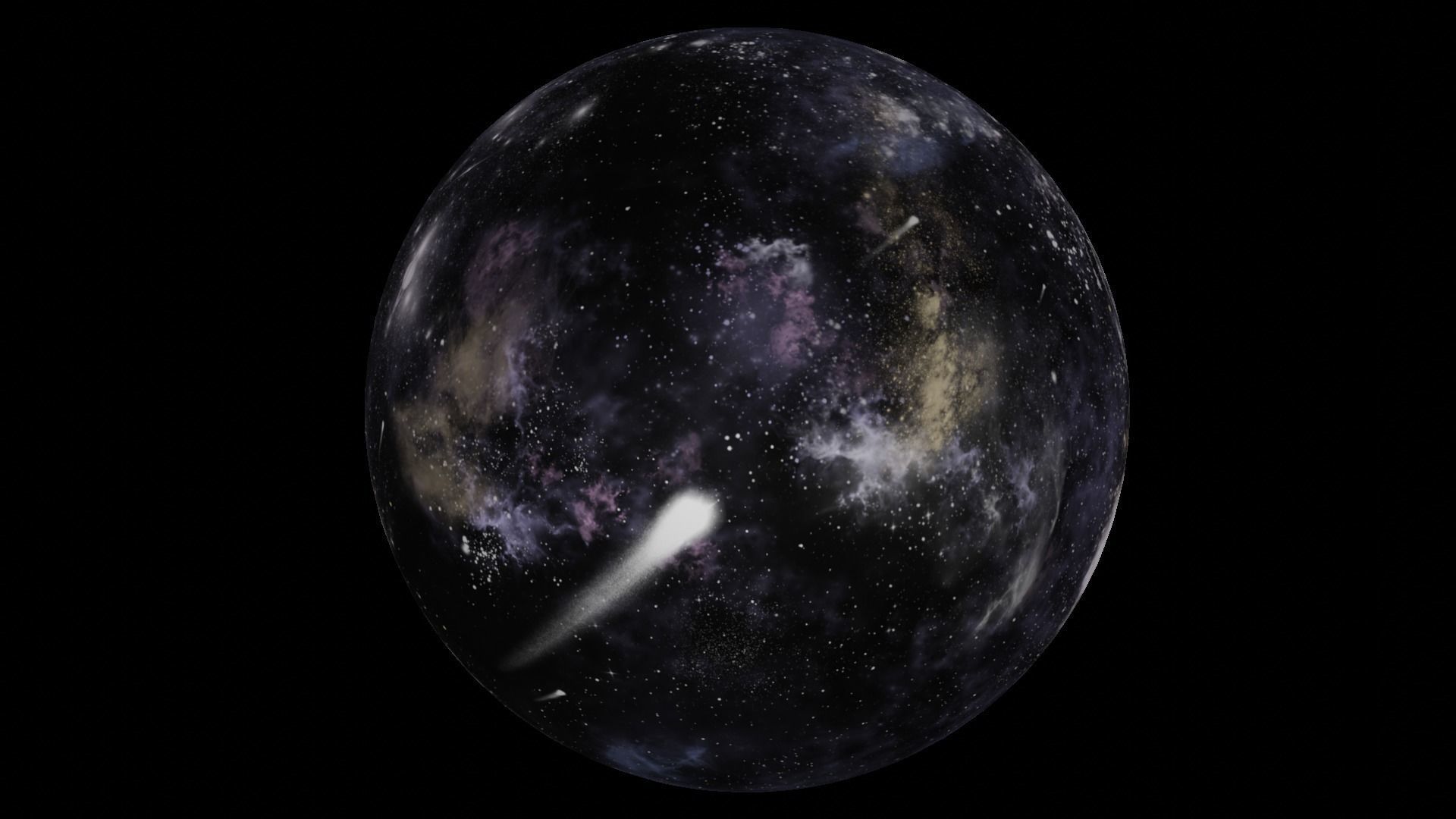 triple HDRI Panoramic Sky - 360 starfield BUNDLE 3D Model Collection_29