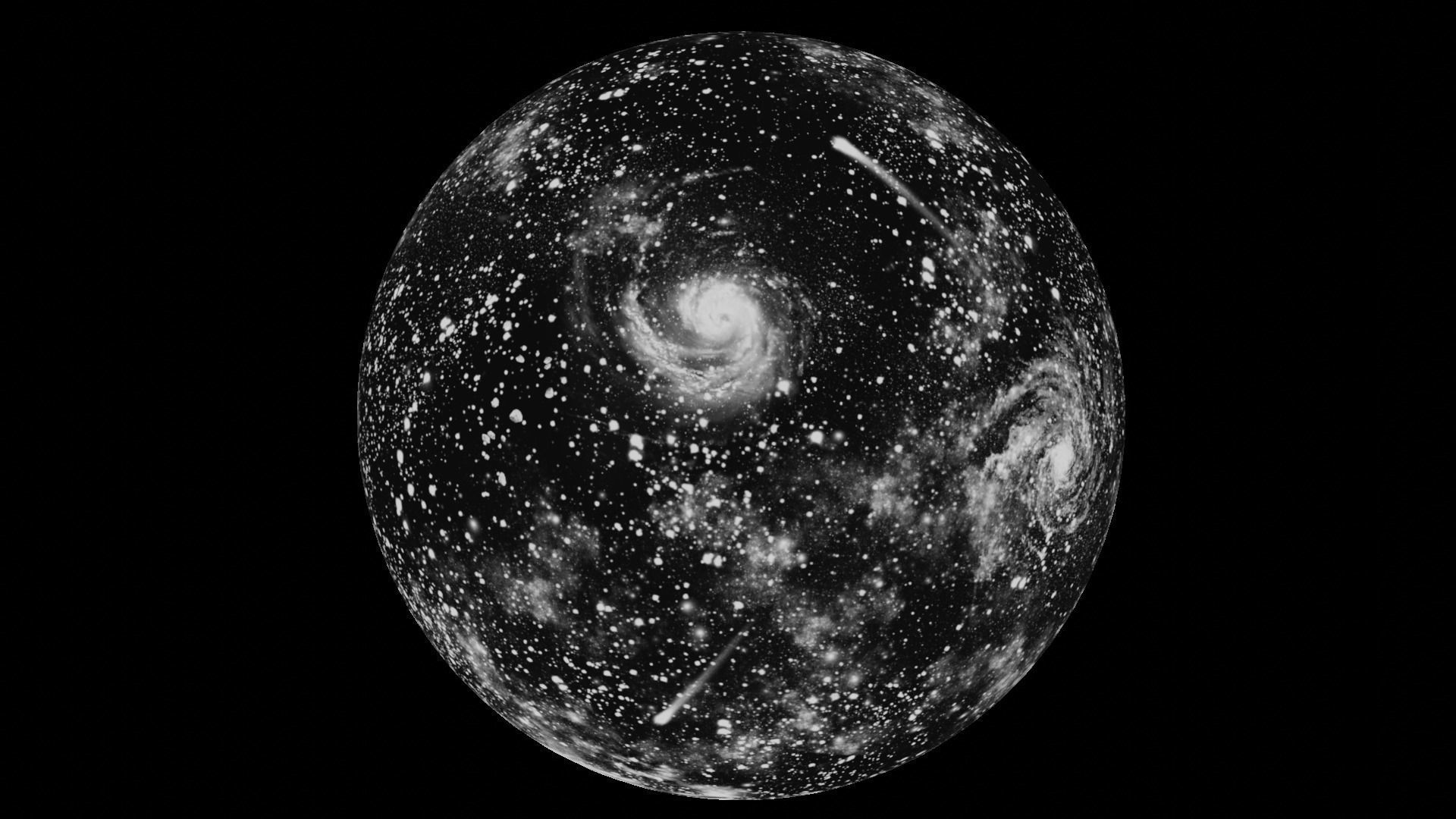 triple HDRI Panoramic Sky - 360 starfield BUNDLE 3D Model Collection_5