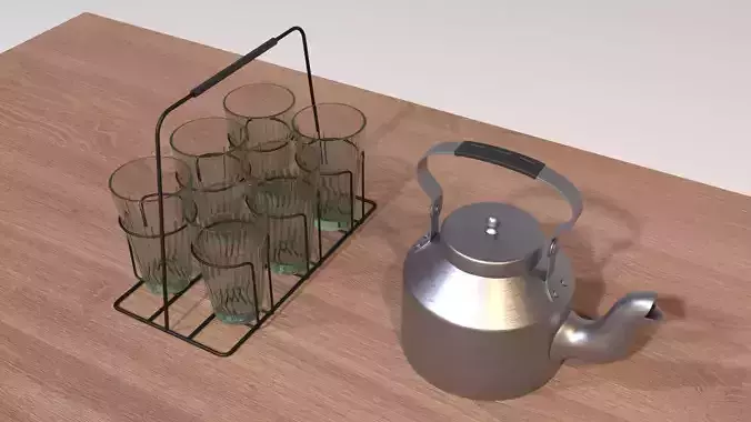 Indian Kettle 3D model