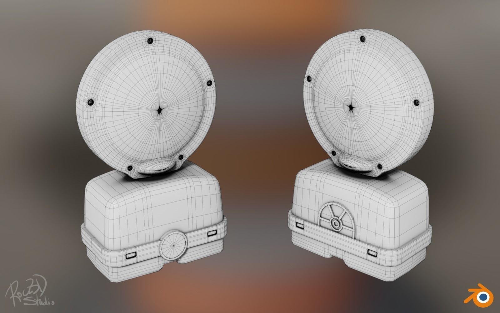 Traffic Safety Asset Pack 3D model_7