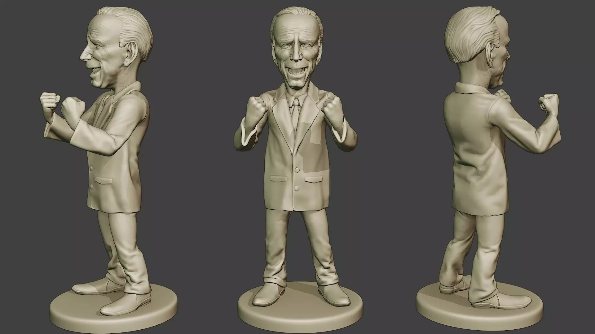 Joe Biden Euphoric Meme 3D print model_0