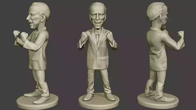Joe Biden Euphoric Meme 3D print model