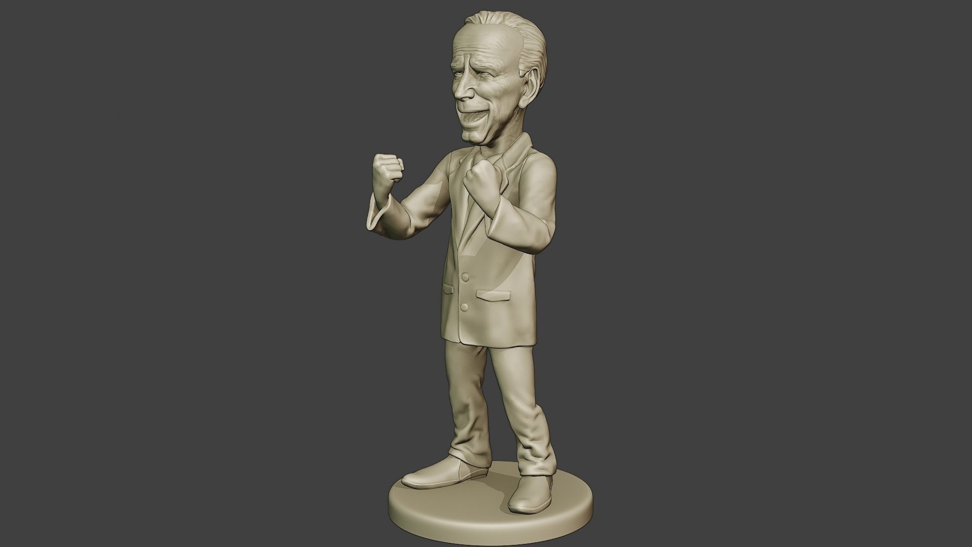 Joe Biden Euphoric Meme 3D print model_2