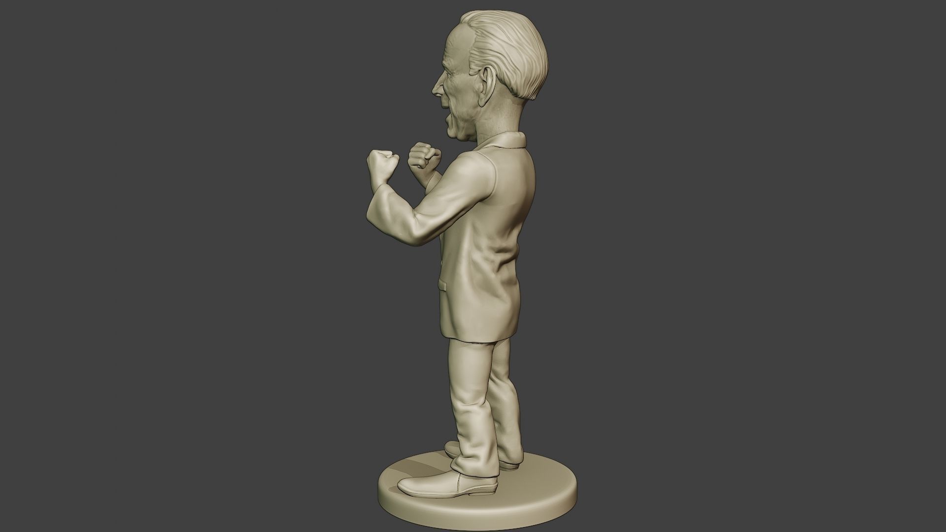 Joe Biden Euphoric Meme 3D print model_4