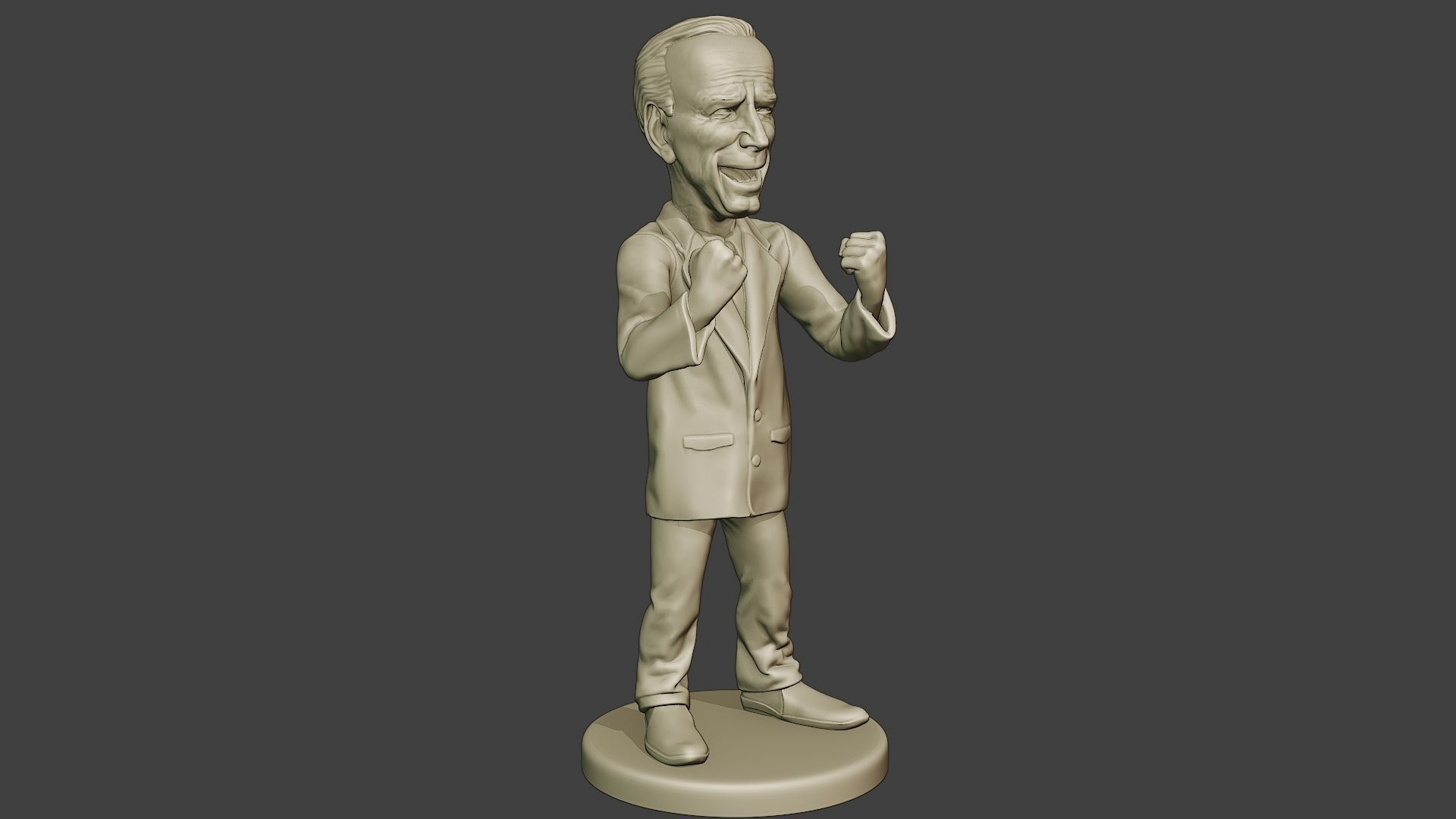 Joe Biden Euphoric Meme 3D print model_10