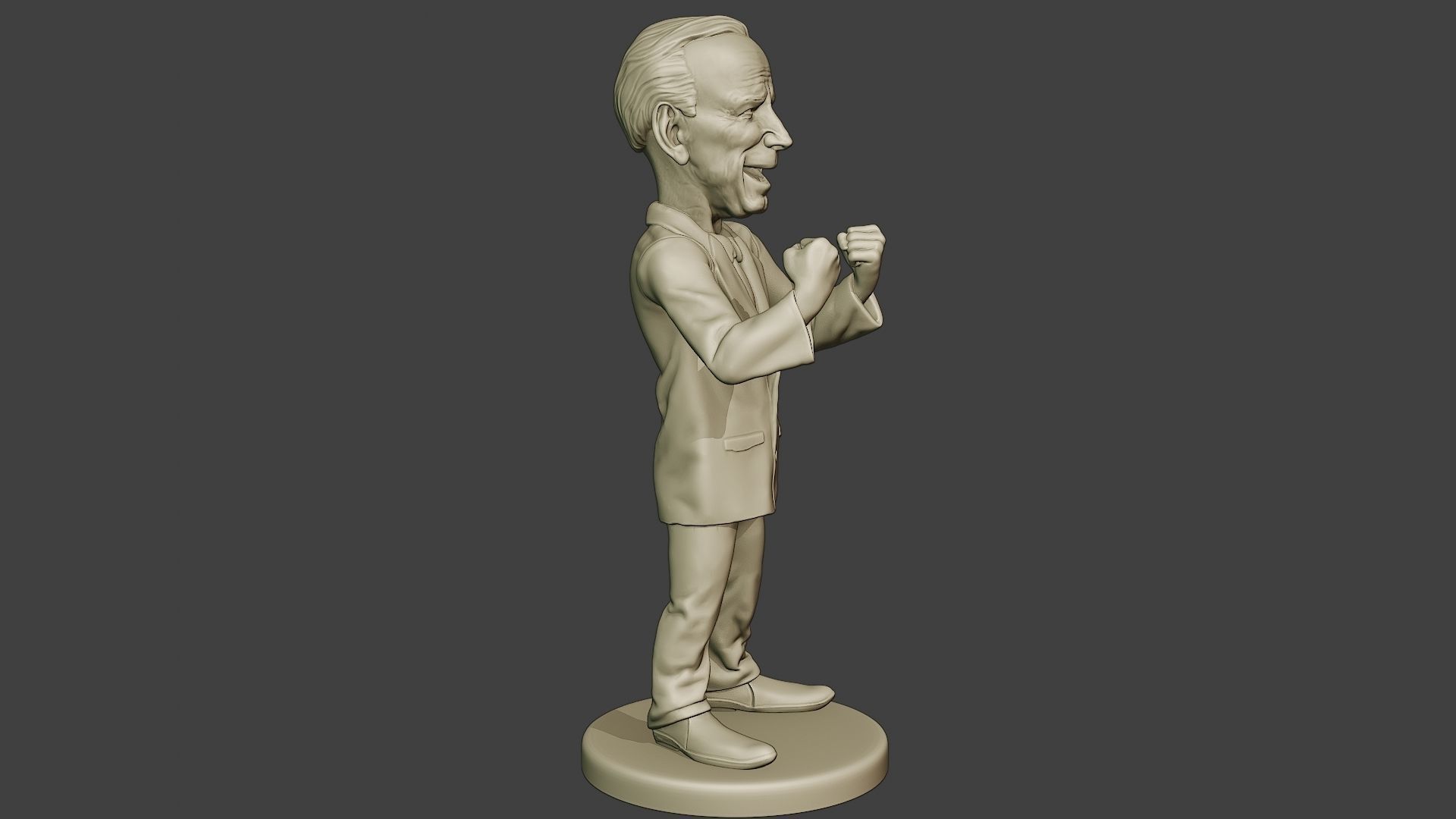 Joe Biden Euphoric Meme 3D print model_9